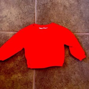 Red Sweatshirt